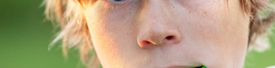 wear mouth guards during sports