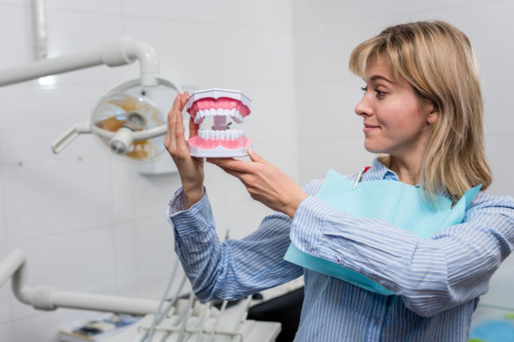 girl in the clinic